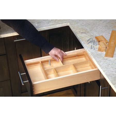 Rev-A-Shelf Rev-A-Shelf Customizable DropIn Cutlery Drawer Organizer LD-4CT21-1